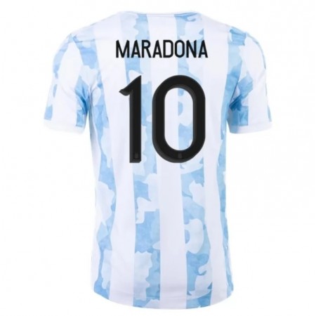 Camisetas Argentina Maradona 10 Primera Equipacion 2021